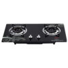 Double Burners Glass Hob